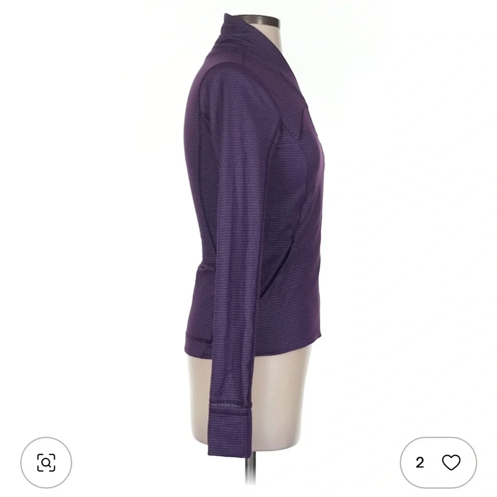 Lululemon Athletica Deep Purple Jacket - Picture 3 of 6
